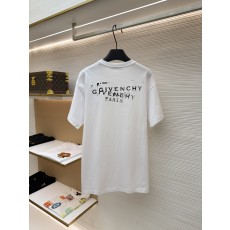 지방시 Givenchy 스탬프 앞뒤 프린팅 티셔츠