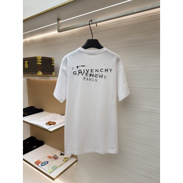 지방시 Givenchy 스탬프 앞뒤 프린팅 티셔츠