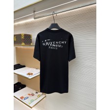 지방시 Givenchy 스탬프 앞뒤 프린팅 티셔츠