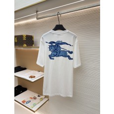 버버리 Burberry 블루 나이트 라운드넥 반팔 티셔츠