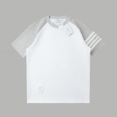 톰브라운 (Thom Browne) 26SS 신상 클래식 4선 니트 반팔 티셔츠(신공장)