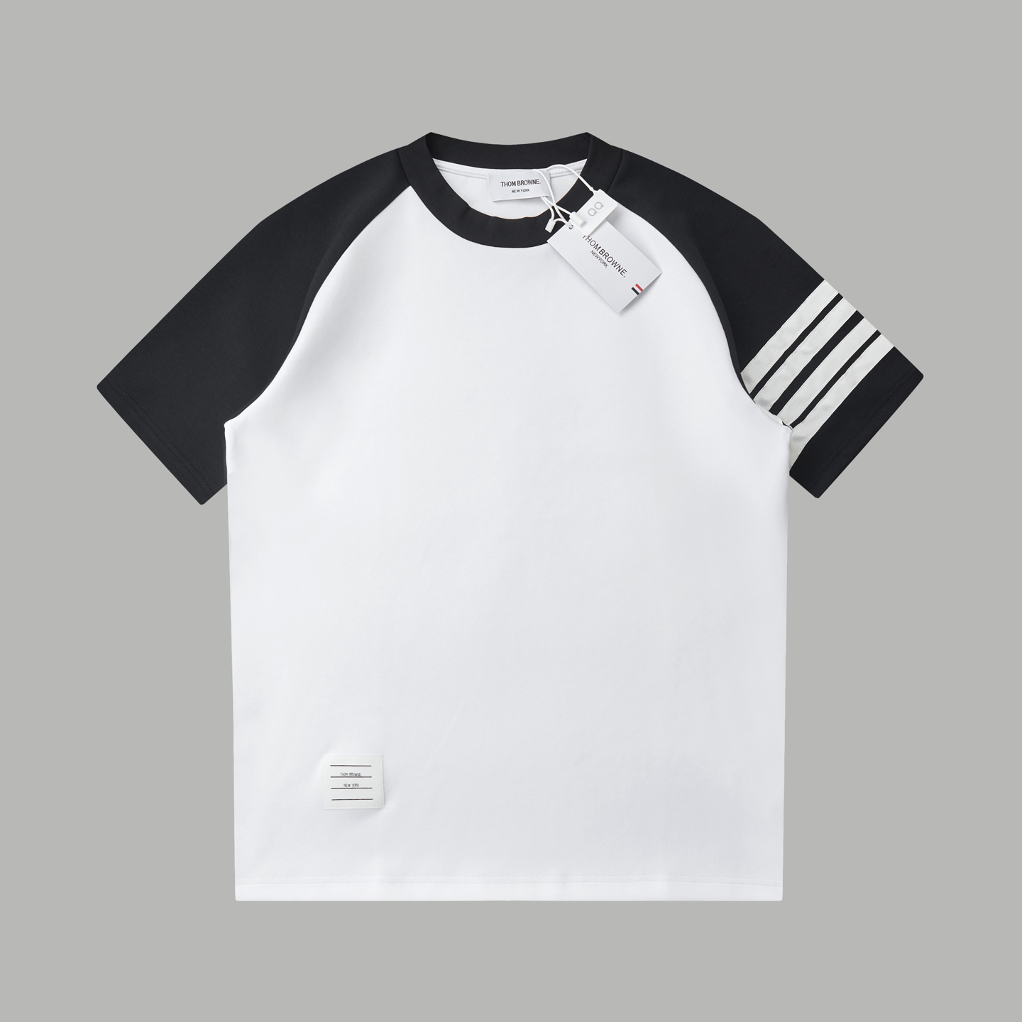 톰브라운 (Thom Browne) 26SS 신상 클래식 4선 니트 반팔 티셔츠(신공장)
